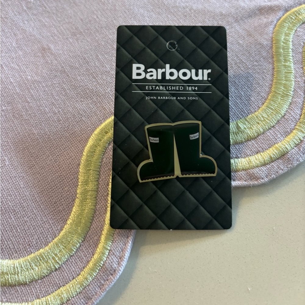 Barbour Rain Boots Pin